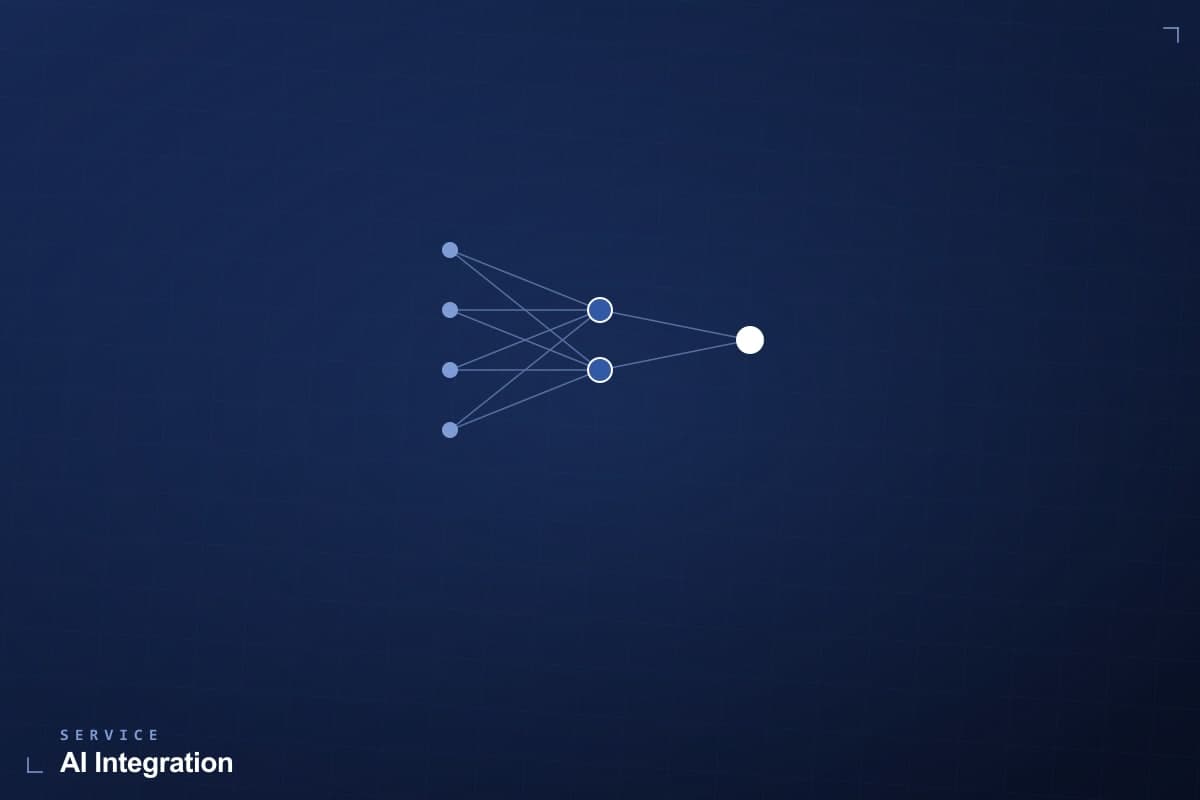 AI integration — machine learning visualisation